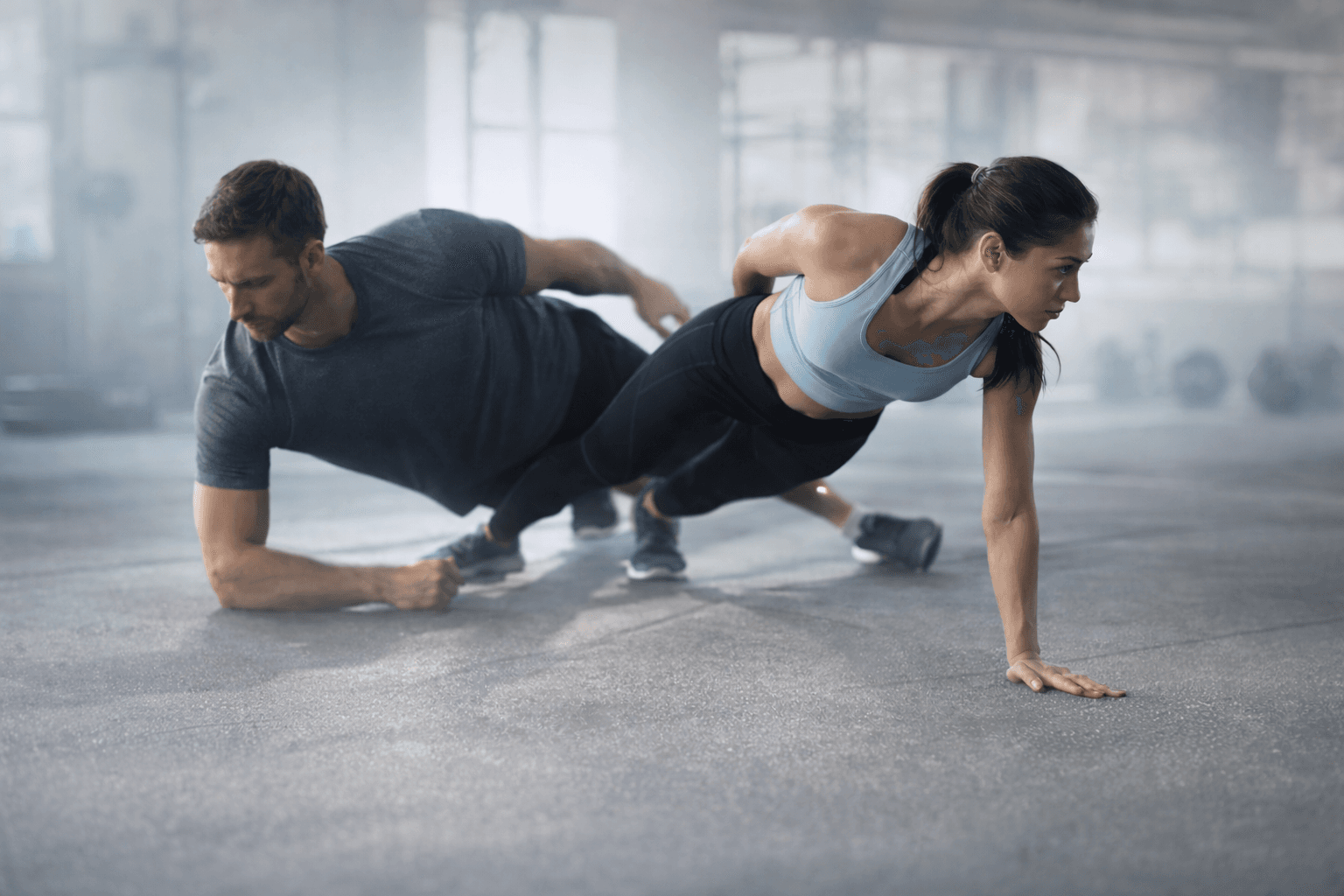 Training hero background